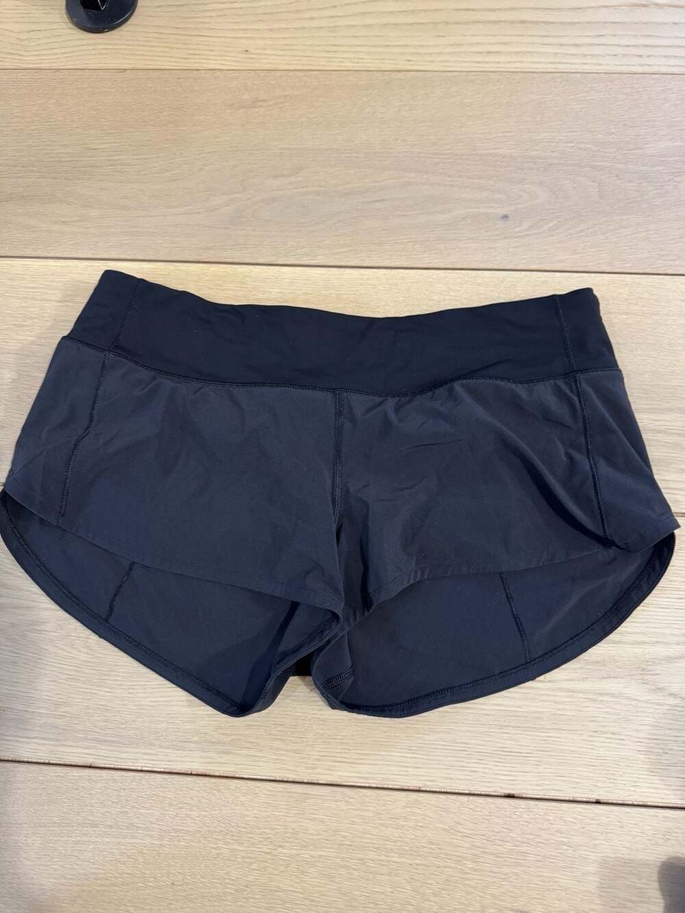 Lululemon Speed Up Mid-Rise Running Shorts Black Size 8